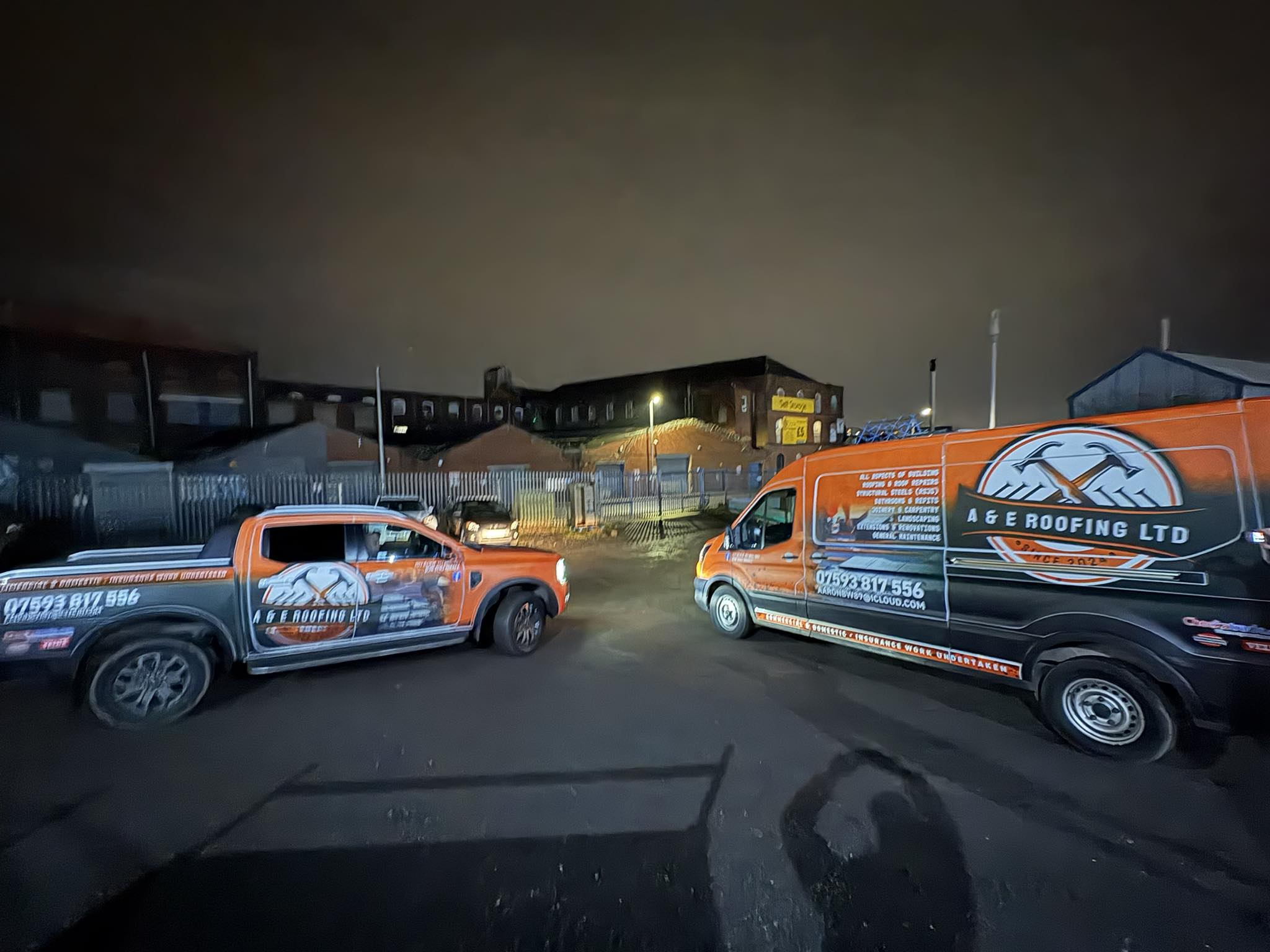 A & E Roofing Van Mobile